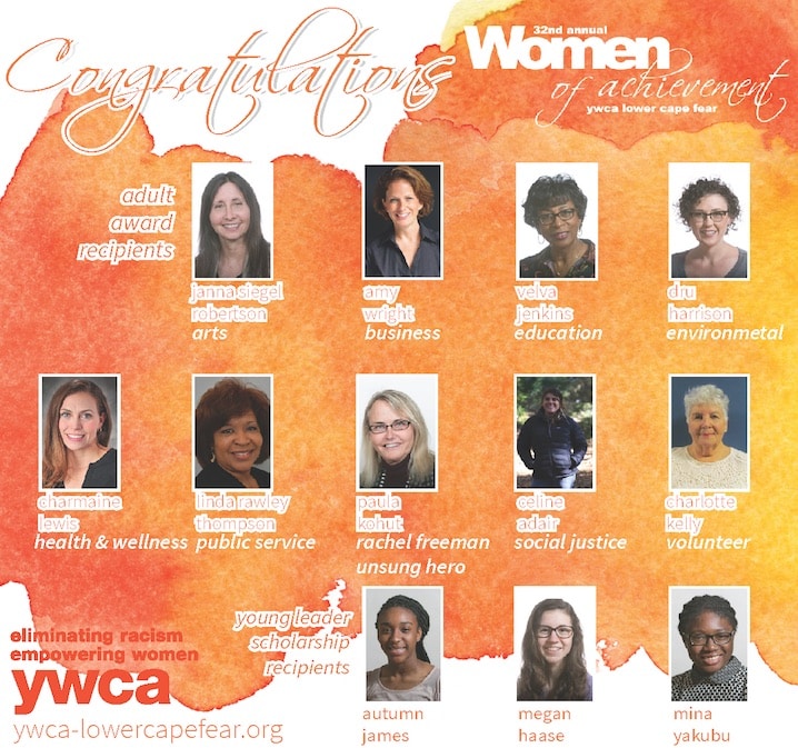 Women of Achievement Honors at YWCA.