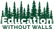 Education Without Walls logo.