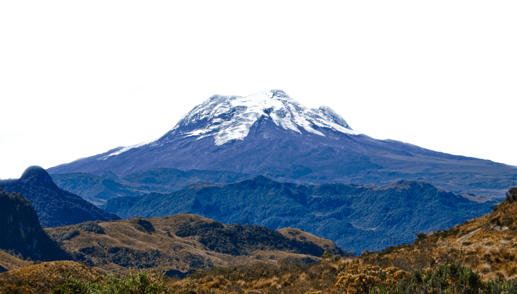 Cotopaxi volcano.