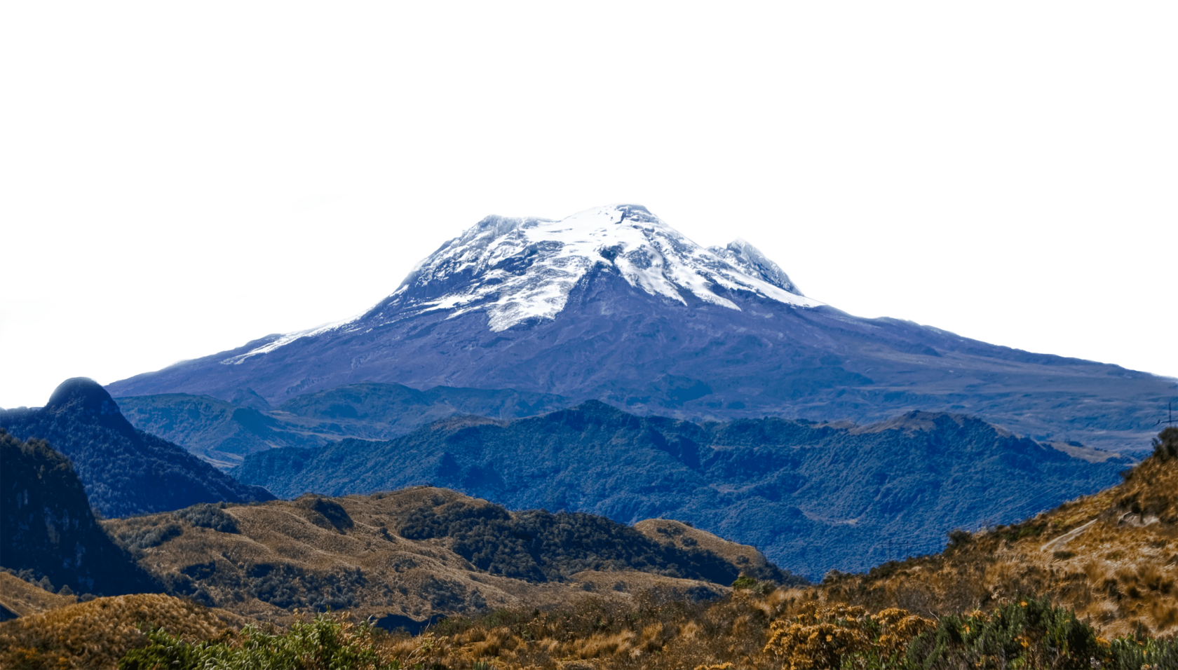 Cotopaxi volcano.