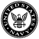 United States Navy logo.